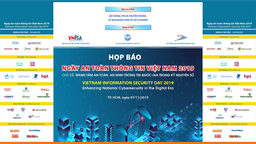 Th&#244;ng c&#225;o b&#225;o ch&#237; họp b&#225;o Ng&#224;y hội An to&#224;n th&#244;ng tin Việt Nam năm 2019 - Ảnh 1