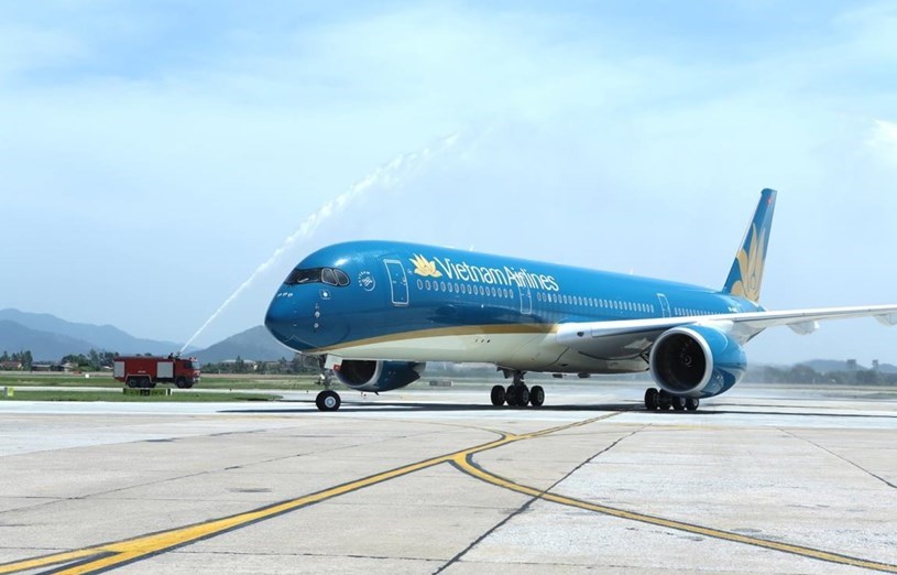 M&aacute;y bay của Vietnam Airlines. (Nguồn: Vietnam+)