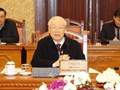Tổng Bí thư Nguyễn Phú Trọng: Không để xảy ra tình trạng nghỉ tết kéo dài, lơ là công việc