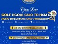 Giải Golf Ngoại giao hữu nghị TPHCM lần thứ nhất sẽ diễn ra vào ngày 21/4