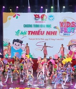Lần đầu tiên, Thành phố Hồ Chí Minh tổ chức Lễ hội Thiếu nhi