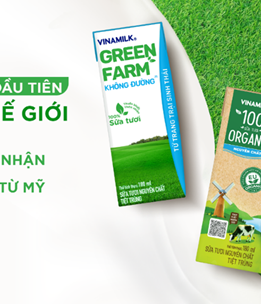 Lần đầu tiên tổ chức Clean Label Project trao chứng nhận cho 2 sản phẩm sữa tươi của Việt Nam