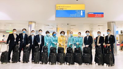 Cách ly 180 hành khách từ Châu Âu về Việt Nam trên 4 chuyến bay của Vietnam Airlines