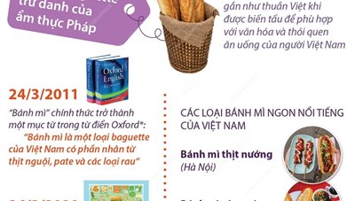 Bánh mỳ Việt Nam ghi dấu trên bản đồ ẩm thực thế giới