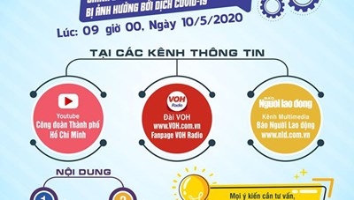 Trực tuyến "Chính sách hỗ trợ người lao động bị ảnh hưởng bởi dịch Covid-19": Điều kiện, thủ tục để nhận hỗ trợ? 