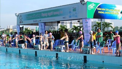 TPHCM tổ chức Lễ Phát động toàn dân tập luyện môn bơi phòng, chống đuối nước 2024 vào ngày 21/6