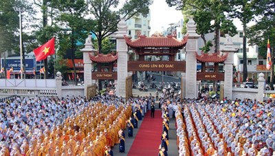 Trang nghiêm Đại lễ Phật đản Phật lịch 2567 tại các địa phương