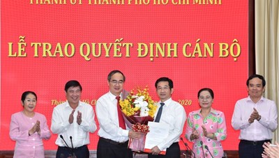 Ban Bí thư chuẩn y đồng chí Dương Ngọc Hải làm Ủy viên Ban Thường vụ Thành ủy TPHCM