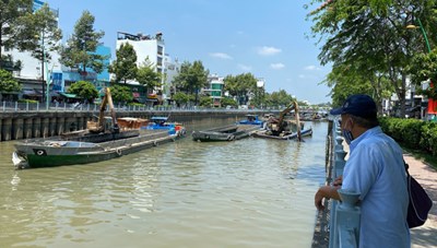 Hoàn thành nạo vét, khơi thông kênh Nhiêu Lộc - Thị Nghè