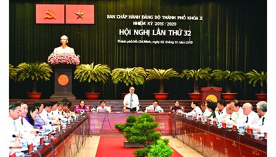 Thông báo Hội nghị lần thứ 32 Ban Chấp hành Đảng bộ Thành phố khóa X