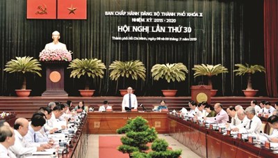 Thông báo Hội nghị lần thứ 30 Ban Chấp hành Đảng bộ TP.Hồ Chí Minh khóa X