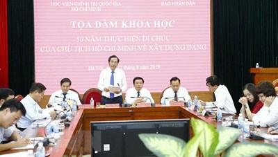 Tầm quan trọng của di chúc Chủ tịch Hồ Chí Minh với xây dựng Đảng