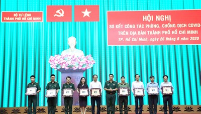 Bộ tư lệnh Quân khu 7 sơ kết công tác phòng, chống dịch COVID-19 trên địa bàn TP. Hồ Chí Minh