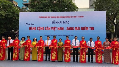 TPHCM khai mạc triển lãm “Đảng Cộng sản Việt Nam – Sáng mãi niềm tin”