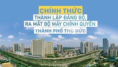 Đồng chí Nguyễn Văn Hiếu làm Bí thư Thành ủy TP Thủ Đức, đồng chí Hoàng Tùng làm Chủ tịch UBND TP Thủ Đức