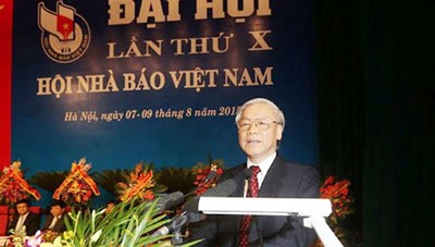 Thư của Tổng Bí thư, Chủ tịch nước Nguyễn Phú Trọng chúc mừng Hội Nhà báo Việt Nam