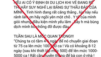 Xử phạt các trường hợp thông tin sai sự thật trên mạng xã hội