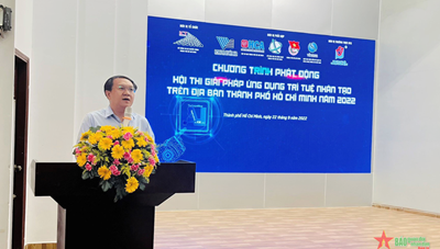 Phát động Hội thi Giải pháp ứng dụng trí tuệ nhân tạo trên địa bàn TP Hồ Chí Minh năm 2022