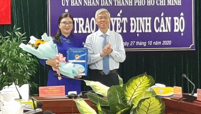 Bà Phạm Thị Thúy Hằng làm Phó Chủ tịch UBND quận 3