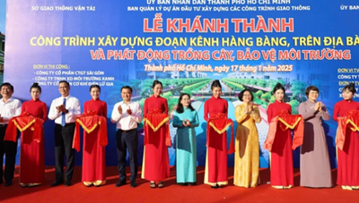 Khánh thành công trình xây dựng đoạn kênh Hàng Bàng