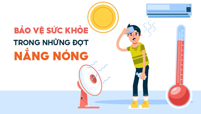 Bảo vệ sức khỏe trong những đợt nắng nóng