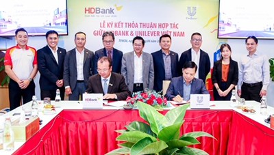 HDBank và Unilever Việt Nam hợp tác, nâng cao lợi ích cho doanh nghiệp và hộ kinh doanh