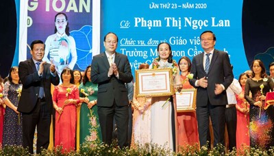 Giải thưởng Võ Trường Toản lần thứ 23 năm 2020 tôn vinh 50 nhà giáo tiêu biểu của TPHCM