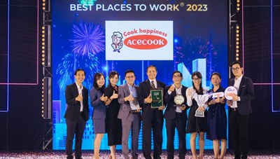 Acecook Việt Nam nằm trong Top 100 nơi làm việc tốt nhất việt nam 2023