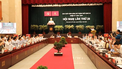 Thông cáo báo chí: Kết quả Hội nghị Ban Chấp hành Đảng bộ TPHCM khóa XI mở rộng lần thứ 28