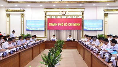 Hình ảnh Phiên họp thường kỳ về kinh tế - xã hội TP. HCM tháng 10 năm 2024