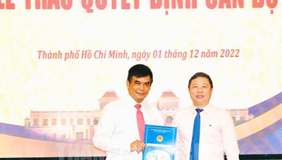 Đồng chí Cao Anh Minh giữ chức vụ Tổng Giám đốc Đài Truyền hình TPHCM