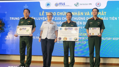Việt Nam có Trung tâm huấn luyện cấp cứu chấn thương quốc tế đầu tiên