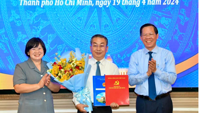Điều động Bí thư Quận ủy quận 8 Võ Ngọc Quốc Thuận làm Giám đốc Sở Nội vụ TPHCM