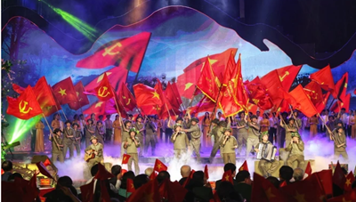 Cầu truyền hình "Dưới lá cờ quyết thắng" kỷ niệm Chiến thắng Điện Biên Phủ