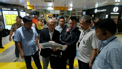 Đoàn cán bộ TPHCM thăm và học tập về quản lý đường sắt đô thị tại Nhật Bản