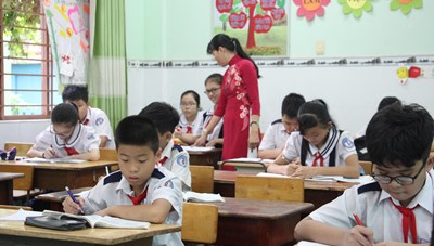 TP. Hồ Chí Minh: Đảm bảo 100% học sinh lớp 1 được học 2 buổi/ngày