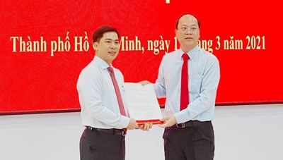 Đồng chí Triệu Đỗ Hồng Phước làm Phó Bí thư Huyện ủy, Chủ tịch UBND huyện Nhà Bè