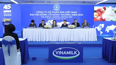 Vinamilk tổ chức Đại hội đồng cổ đông năm 2021 theo hình thức trực tuyến