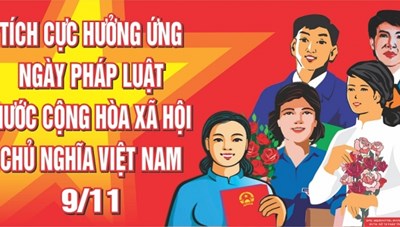 Hưởng ứng Ngày Pháp luật Việt Nam năm 2020