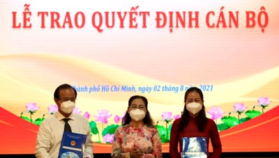 Đồng chí Đỗ Thị Minh Quân giữ chức vụ Chánh Văn phòng Đoàn ĐBQH và HĐND TPHCM