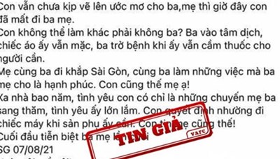 VAFC khuyến cáo chia sẻ thông tin có kiểm chứng sau vụ 'Bác sỹ Khoa'