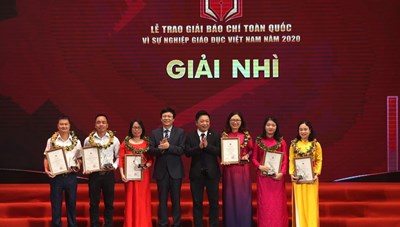 Trao Giải báo chí toàn quốc “Vì sự nghiệp Giáo dục Việt Nam” 2020