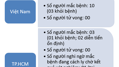 Cập nhật tình hình dịch bệnh do vi rút Corona (nCoV) tại TP.HCM tới 08 giờ ngày 05/02/2020