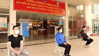 3 bệnh nhân Covid-19 đầu tiên ở “tâm dịch” TP Chí Linh khỏi bệnh