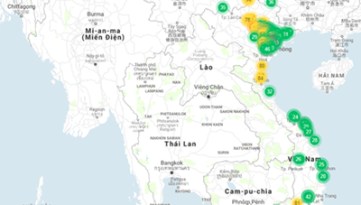 Chất lượng không khí 3 miền ngày đầu tuần đều ở ngưỡng “vàng, xanh”