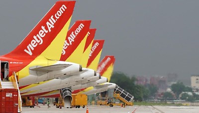 Vietjet tạm dừng khai thác toàn bộ đường bay đến Hàn Quốc từ ngày 7/3