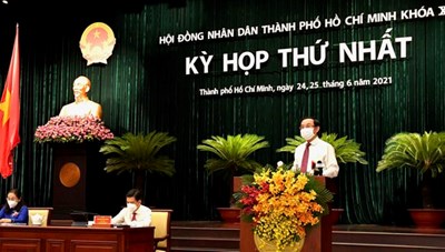 Khai mạc kỳ họp thứ nhất HĐND TPHCM khóa X: Bầu các chức danh chủ chốt HĐND, UBND TPHCM nhiệm kỳ 2021-2026