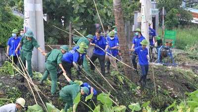 Chung tay cải thiện vệ sinh môi trường