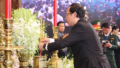 Hình ảnh, Video Lễ tang Tổng Bí thư Nguyễn Phú Trọng ngày 25.7.2024