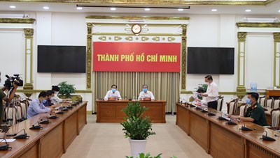 Hình ảnh Giao ban công tác phòng chống dịch Covid-19 